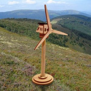 Mini éolienne De Démonstration - Pour Vélo Ou Camping-car - Charge Téléphone Portable - Kit à Monter Soi-même - 6