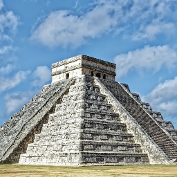 Cuisson Réfléchissante Temple Mexique