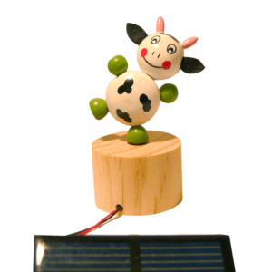 Figurine Vache En Bois