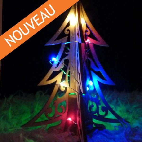 Sapin De Table Lumineux