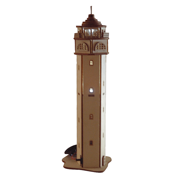 Puzzle 3D Veilleuse Phare Bois 28cm